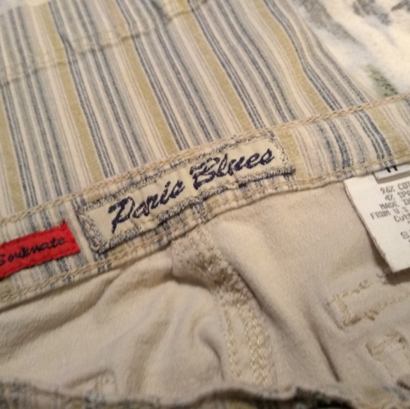 VNTG 70s Paris Blues Pants - Picture 2 of 4
